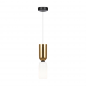 Подвесной светильник Memory черный, золотой и белый