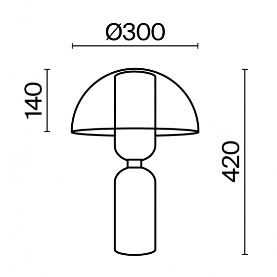Настольный светильник 11