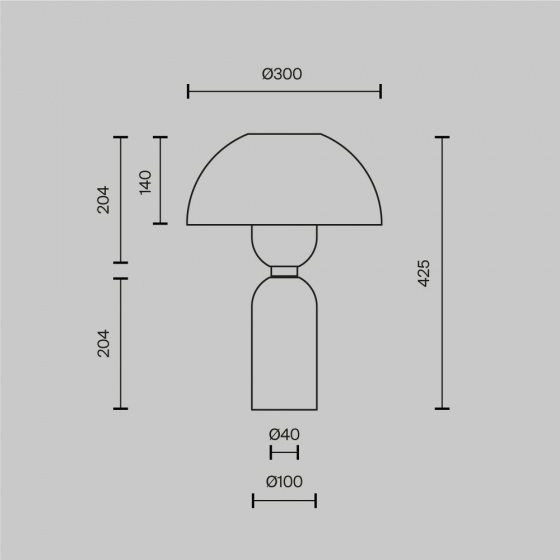 Настольный светильник 10