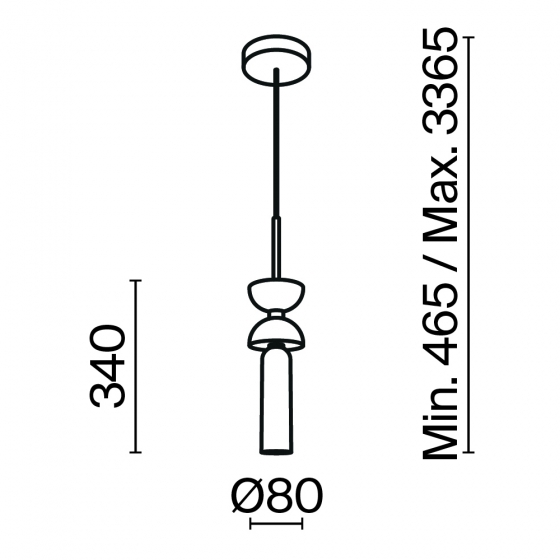 Подвесной светильник 2