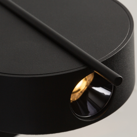 Настенный светильник Nuance черный 15