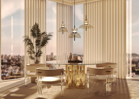 Подвесной светильник Bangkok черный, коньячный абажур 8