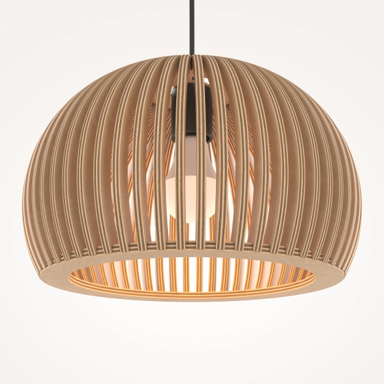 Подвесной светильник Roots черный, бежевый 5