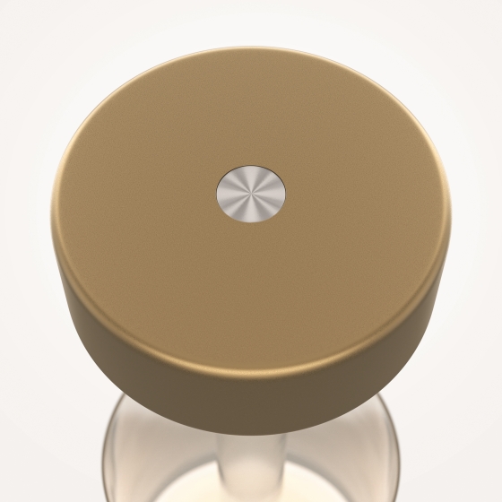 Настольный светильник AI Collaboration прозрачный, золото 15