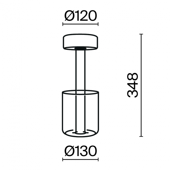 Настольный светильник AI Collaboration прозрачный 10