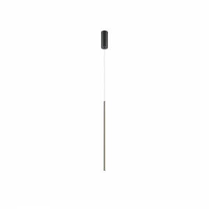 Подвесной светильник Halo черный с белым абажуром