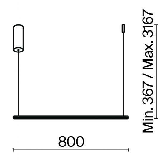 Подвесной светильник Halo черный с белым абажуром 2