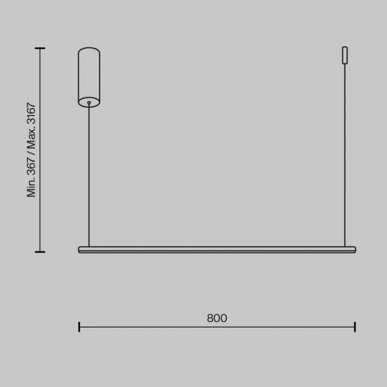 Подвесной светильник Halo черный с белым абажуром 10