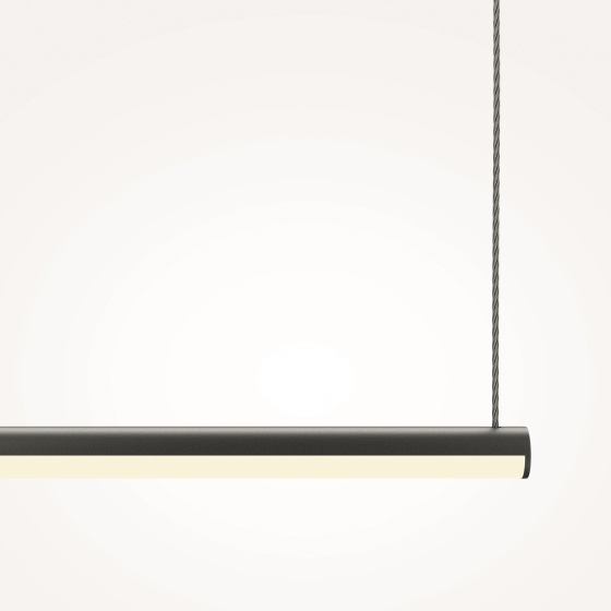 Подвесной светильник Halo черный с белым абажуром 4