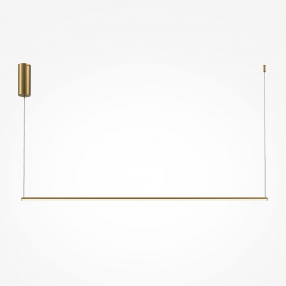 Подвесной светильник Halo латунь, белый абажур 7