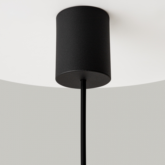 Подвесной светильник Sound Wave черный стекло 7