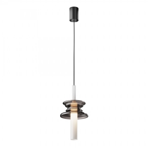 Подвесной светильник Sound Wave черный стекло