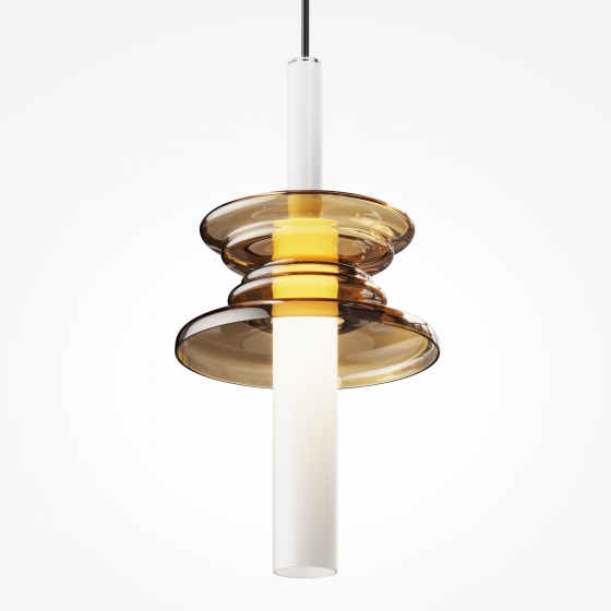 Подвесной светильник Sound Wave черный, золото 13