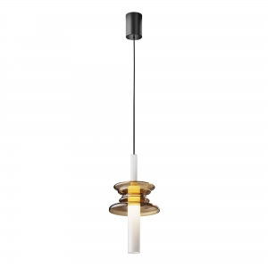 Подвесной светильник Sound Wave черный, золото