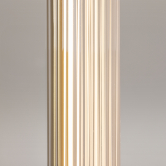 Напольный светильник Loom латунный, стекло 4