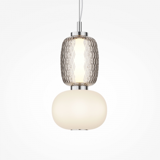 Подвесной светильник Pattern белый и серый 4