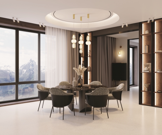 Подвесной светильник Pattern золотой, стекло, 170 мм 2