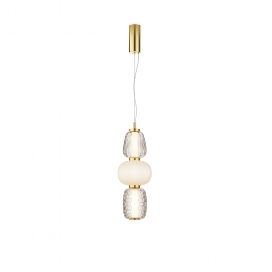 Подвесной светильник Pattern золотой, стекло, 170 мм 1