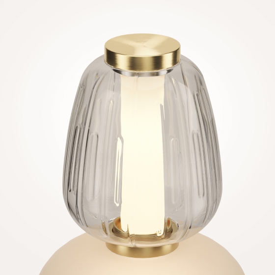 Настольный светильник Pattern Золотой Стекло 675мм 5