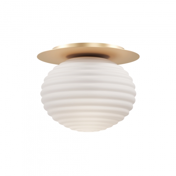 Потолочный светильник Reels золотой, белый стекло 1