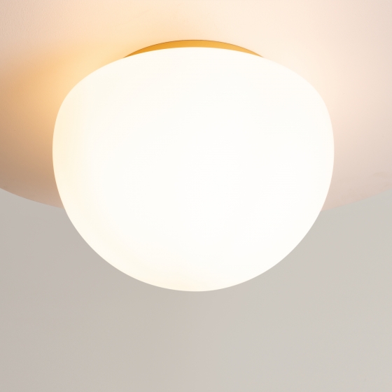 Потолочный светильник Glassy белый, золото 315 мм 11