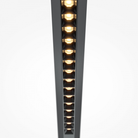 Подвесной светильник Motion черный 120 см 10