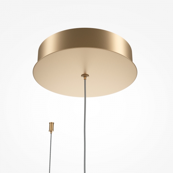 Подвесной светильник Plons латунь белый 12