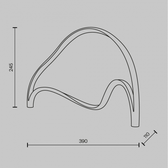 Настольный светильник Plons латунь, белый абажур 10
