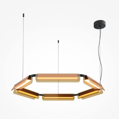 Подвесной светильник Flat 107X107X22 CM 4