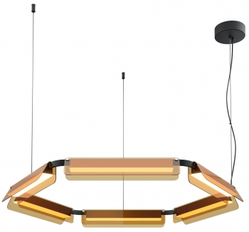 Подвесной светильник Flat 107X107X22 CM