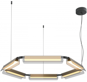 Люстра Flat 107X107X22 CM
