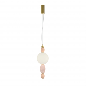 Подвесной светильник Adore латунь, стекло, сфера