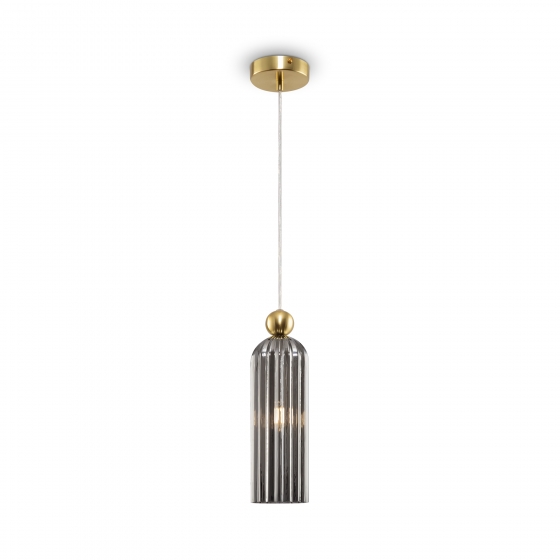 Подвесной светильник Antic серый, золото 1