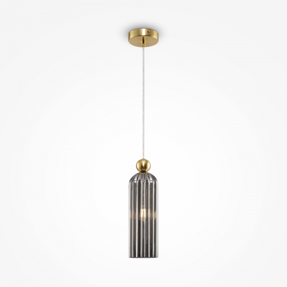 Подвесной светильник Antic серый, золото 5