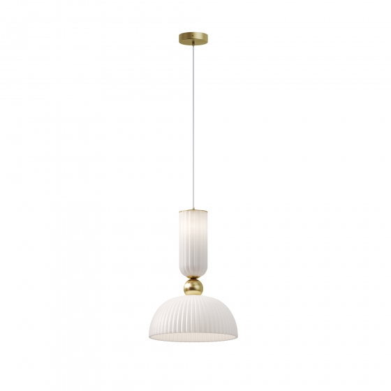 Подвесной светильник Antic белый, золото 1