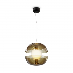 Подвесной светильник Rebel черный, золотой абажур