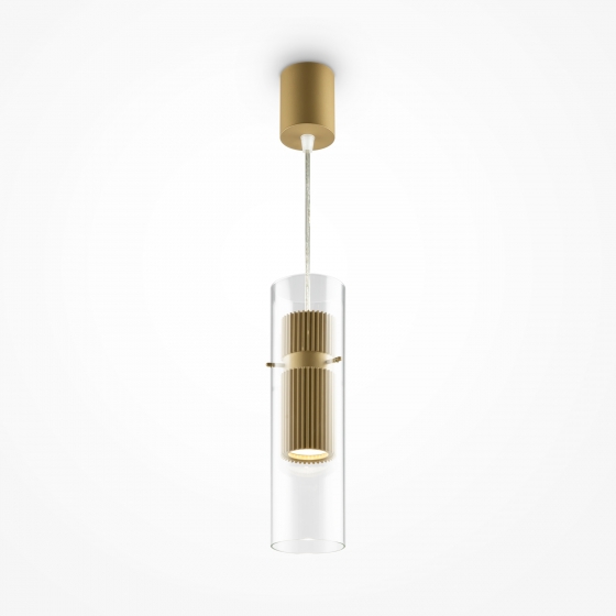 Подвесной светильник Dynamics золото 1 лампа 10