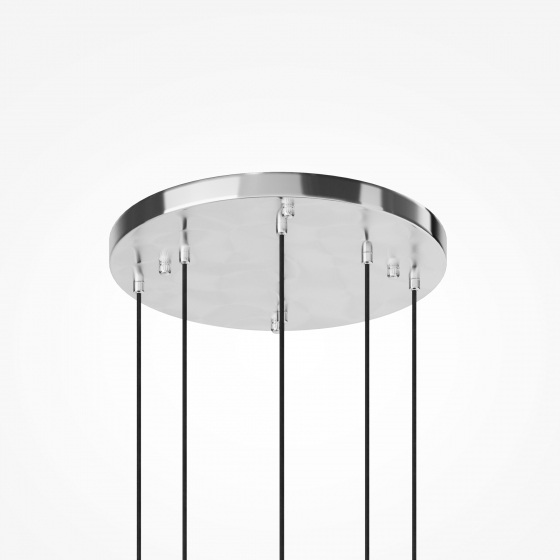 Подвесной светильник Selemo хрустальный хром 350 мм 6