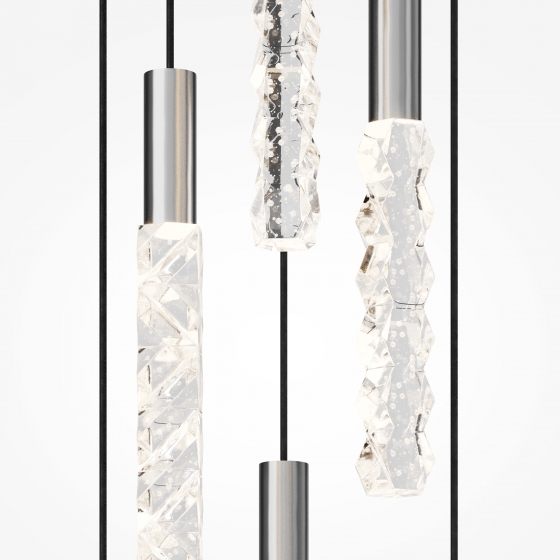 Подвесной светильник Selemo хрустальный хром 350 мм 2