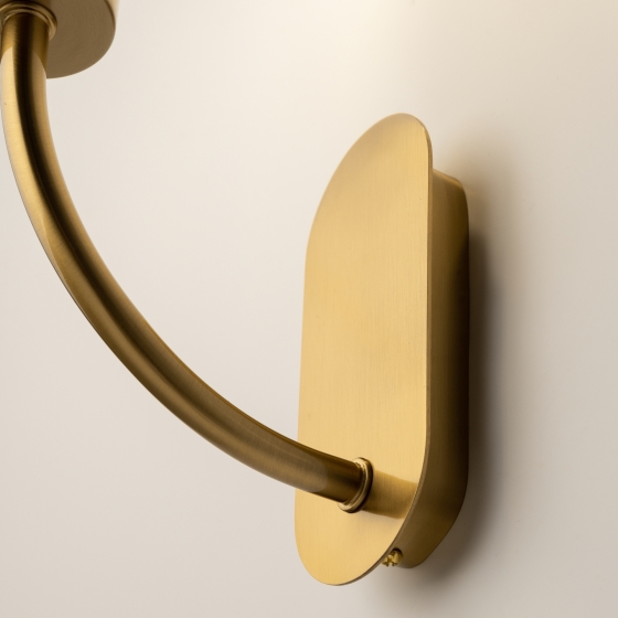 Настенный светильник Status латунь, стекло, 397 мм 10