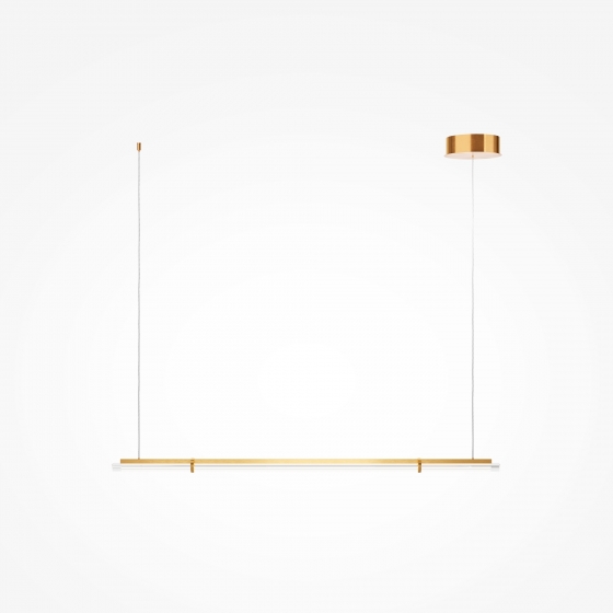 Подвесной светильник Plume латунь, стекло, 120 см 6