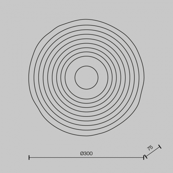 Настенный светильник Sparkle латунь, стекло, 30 см 8