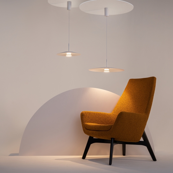 Подвесной светильник Platte белый 500 мм 6