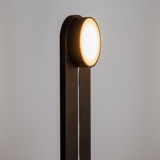 Настенный светильник Connect черный, акриловый абажур 4