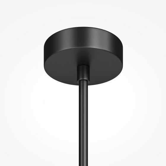 Подвесной светильник Modesto черный, бежевый абажур 6