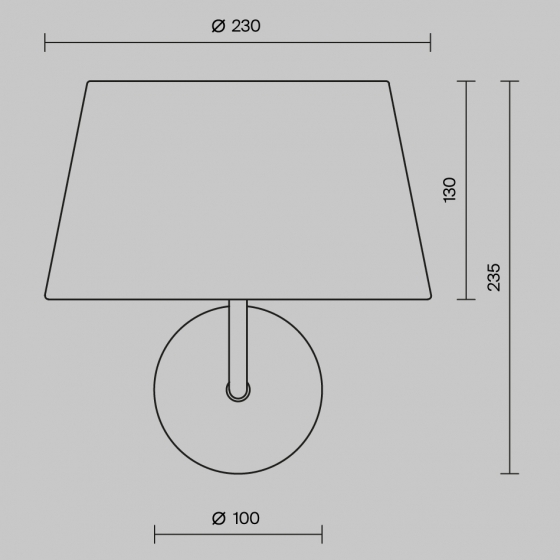 Настенный светильник Modesto 23X30X24 CM 9
