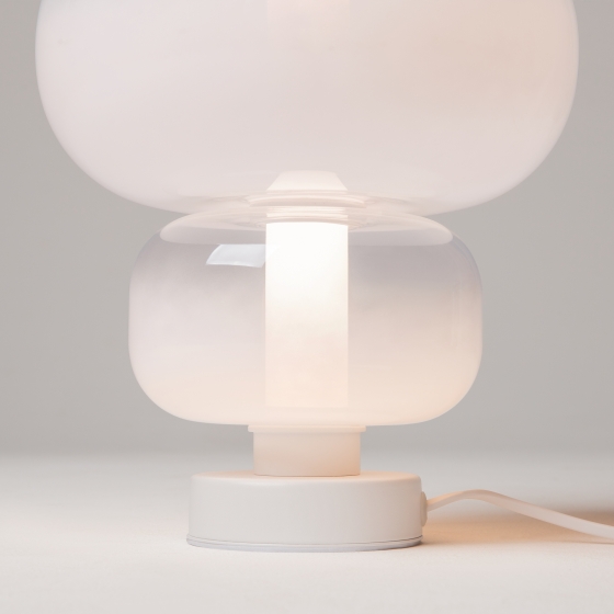 Настольный светильник Atmos белый, стекло, 365 мм 9