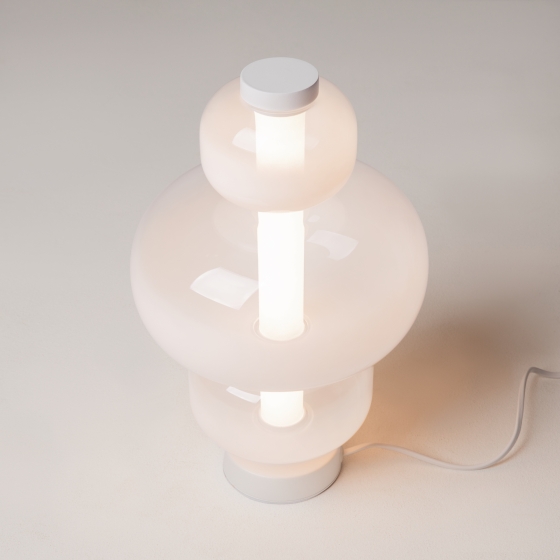 Настольный светильник Atmos белый стекло, 365 мм 8