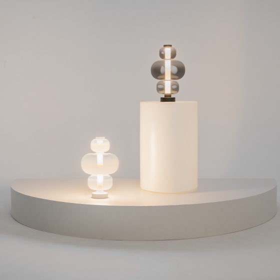 Настольный светильник Atmos белый стекло, 365 мм 6