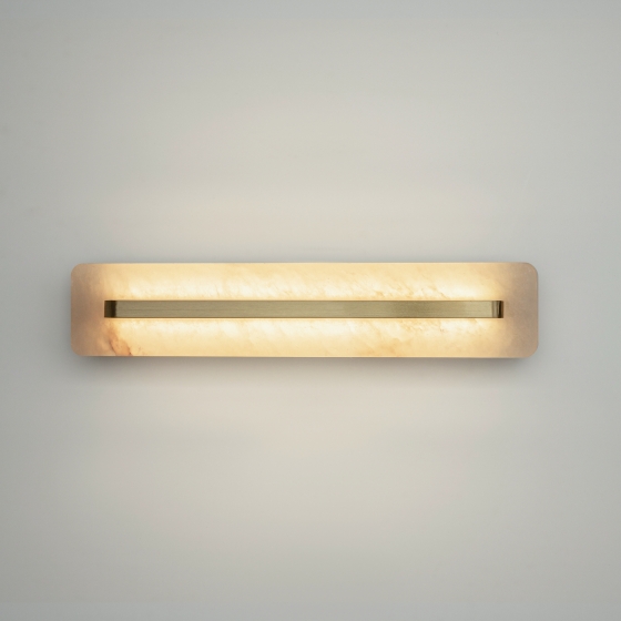 Настенный светильник Albatre латунь, белый абажур 13